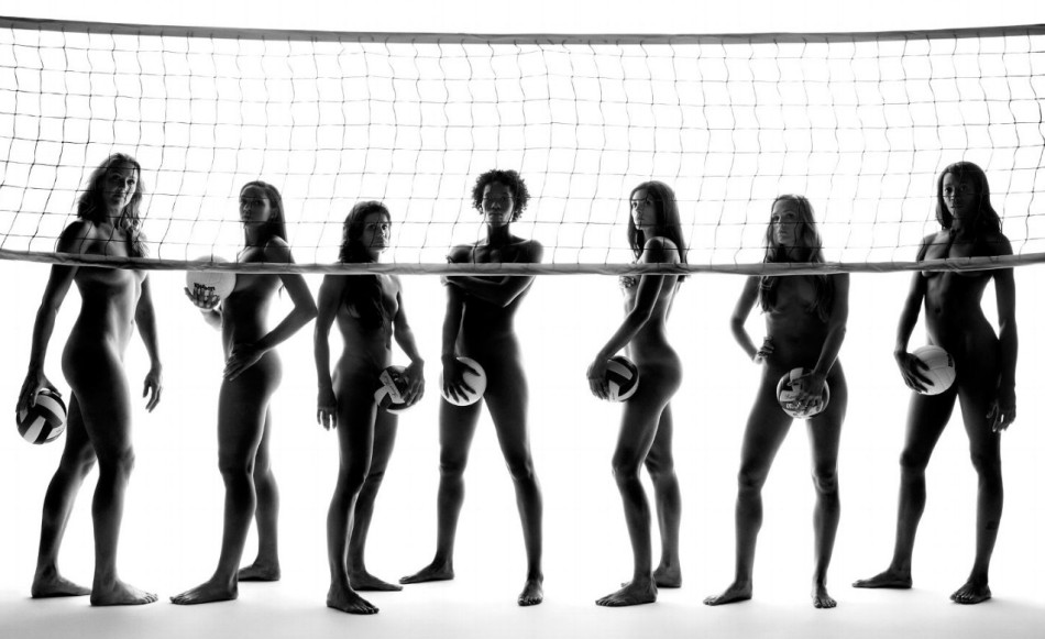 femmes equipe de volley nue