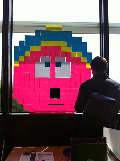 post-it-art
