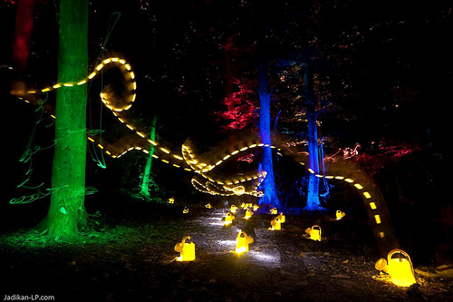 Collection light painting photographie pro