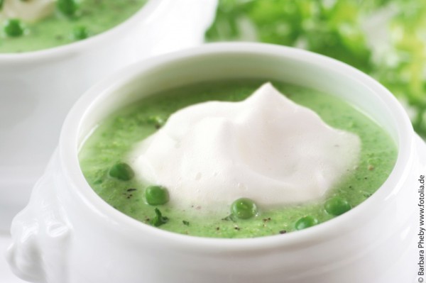 La recette de la semaine … Soupe froide de petits pois à la menthe ...